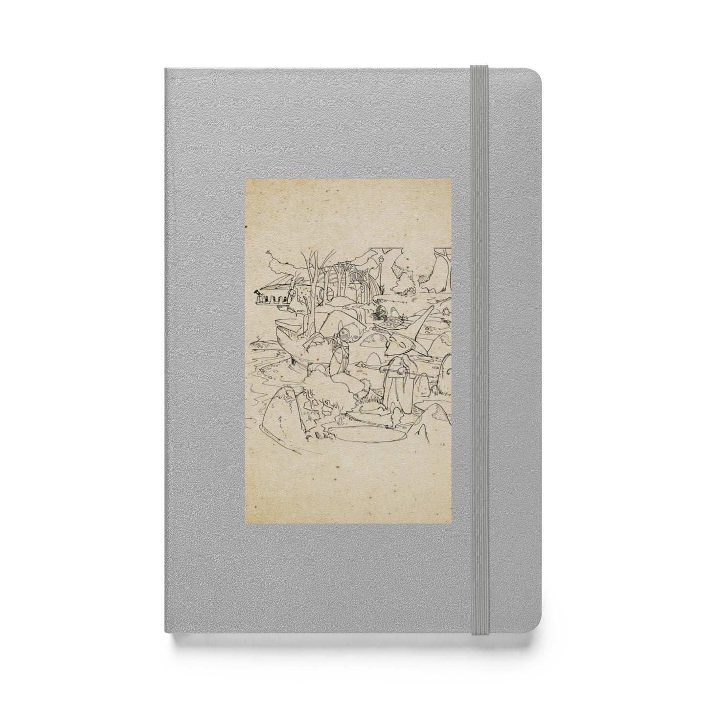 Hardcover bound notebook